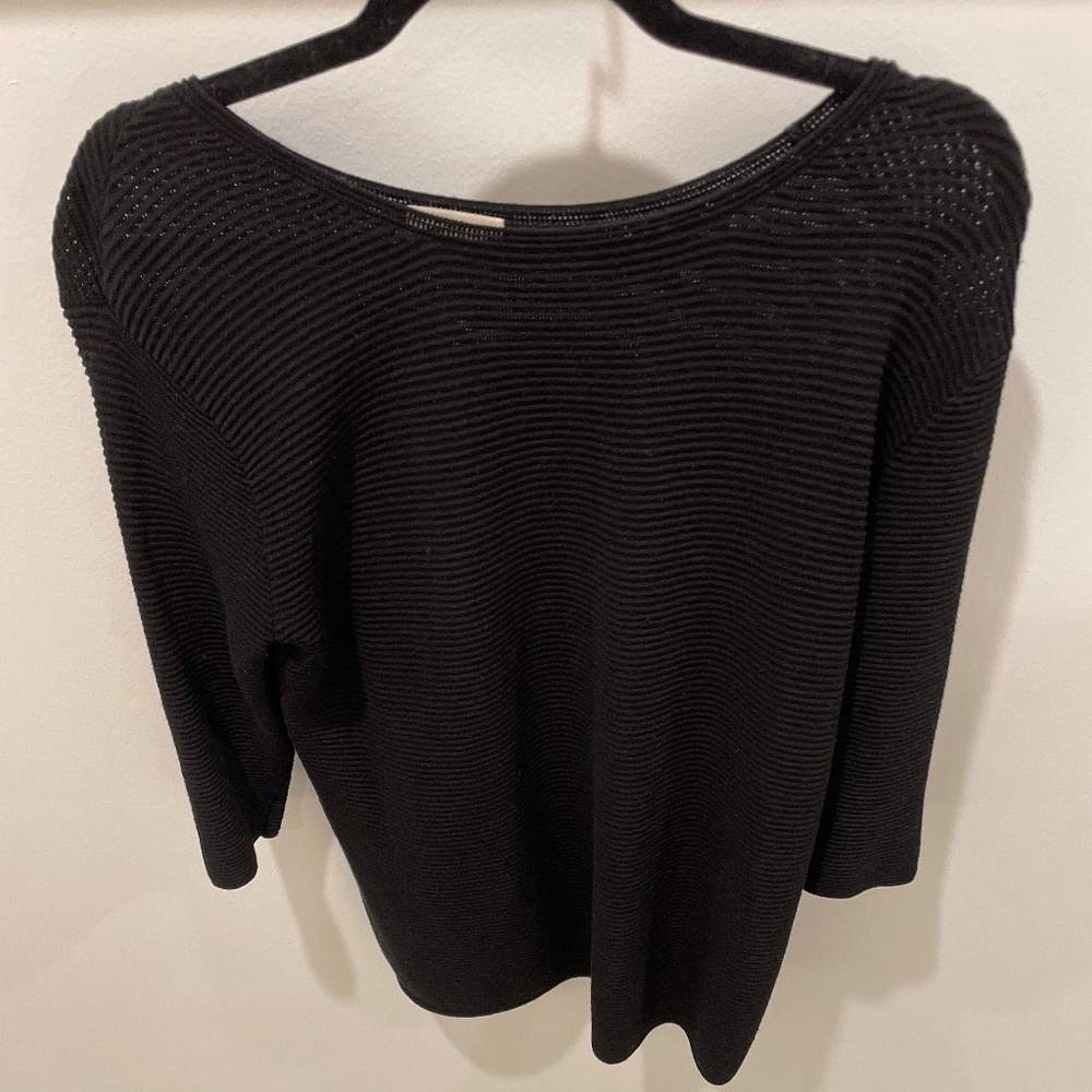 Aritzia |  Oversized | Ribbed | Black Sweater | Wilfred | XS